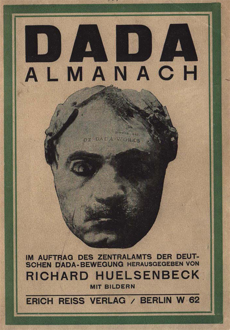 Einband des <I>Dada Almanachs</i> (1920)